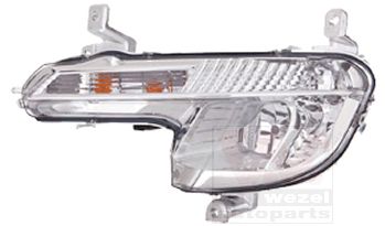VAN WEZEL 4068997 -  Противотуманная фара